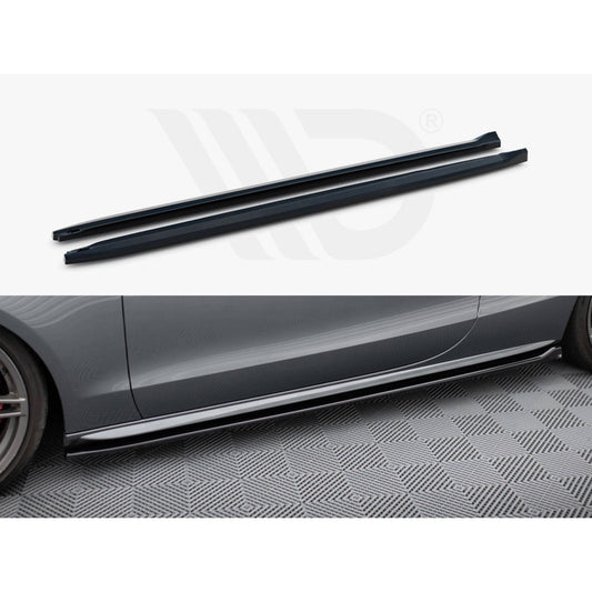 Maxton Design Street Plus Side Skirt Diffusers V2 - Audi S5 8T Coupe