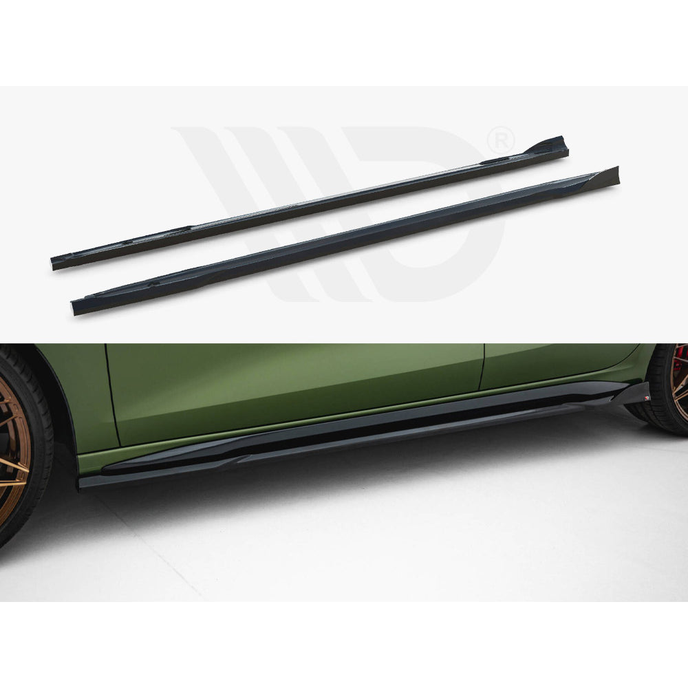 Maxton Design Street Plus Side Skirt Diffusers V3 - Audi S3 8Y Facelift