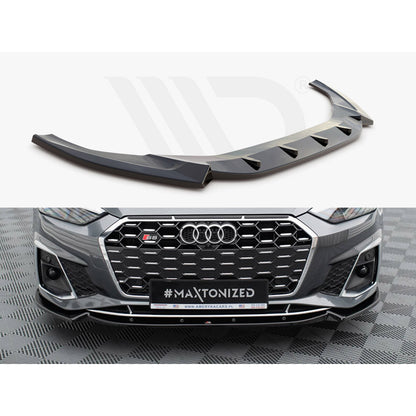 Maxton Design Street Plus Front Splitter V2 - Audi S5 F5 Facelift