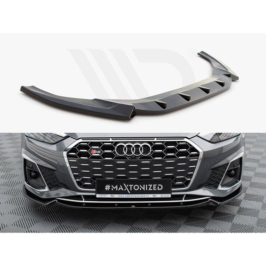 Maxton Design Street Plus Front Splitter V2 - Audi S5 F5 Facelift