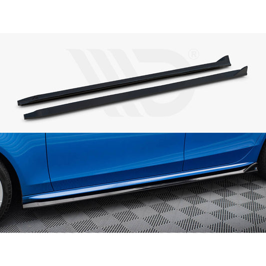 Maxton Design Street Plus Side Skirt Diffusers V4 - Audi S4 B8