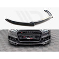 Maxton Design Street Plus Front Splitter V3 - Audi S3 8V.2 Hatchback/Sportback Facelift