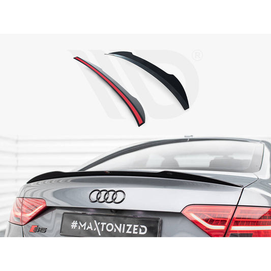 Maxton Design Street Plus Spoiler Cap - Audi S5 8T Coupe