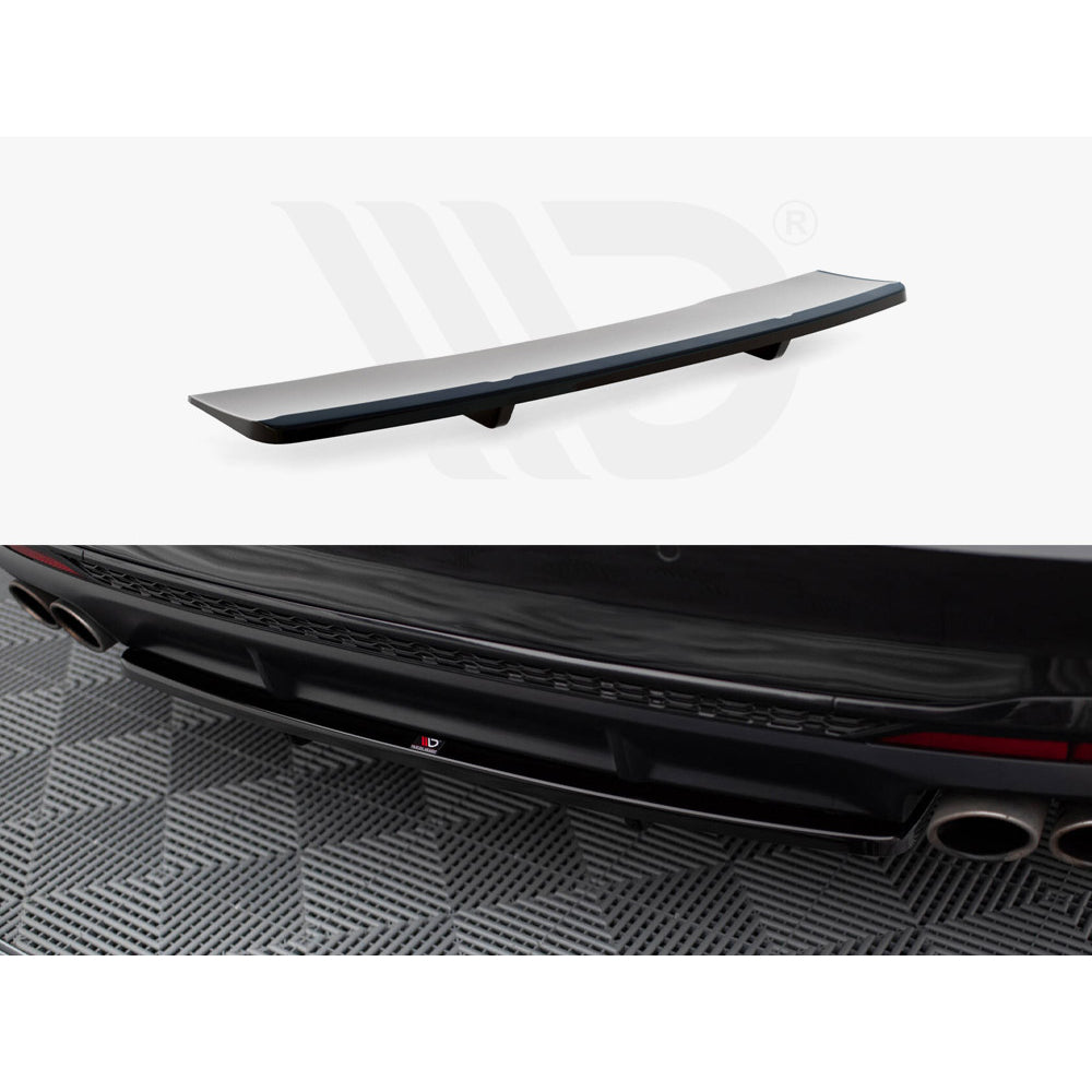 Maxton Design Street Plus Central Rear Splitter - Audi S4 B9 Facelift