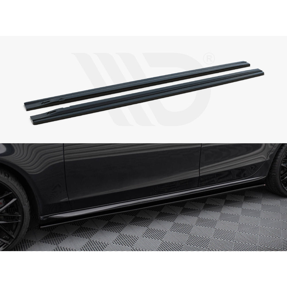 Maxton Design Street Plus Side Skirt Diffusers V1 - Audi S4 B8
