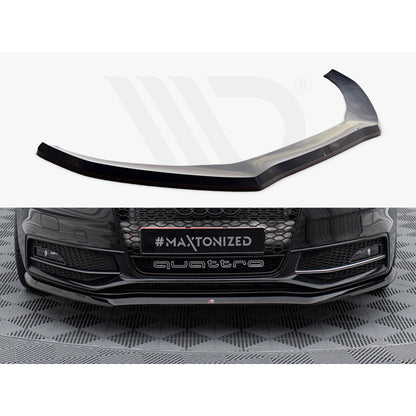 Maxton Design Street Plus Front Splitter V1 - Audi S4 B8 Facelift