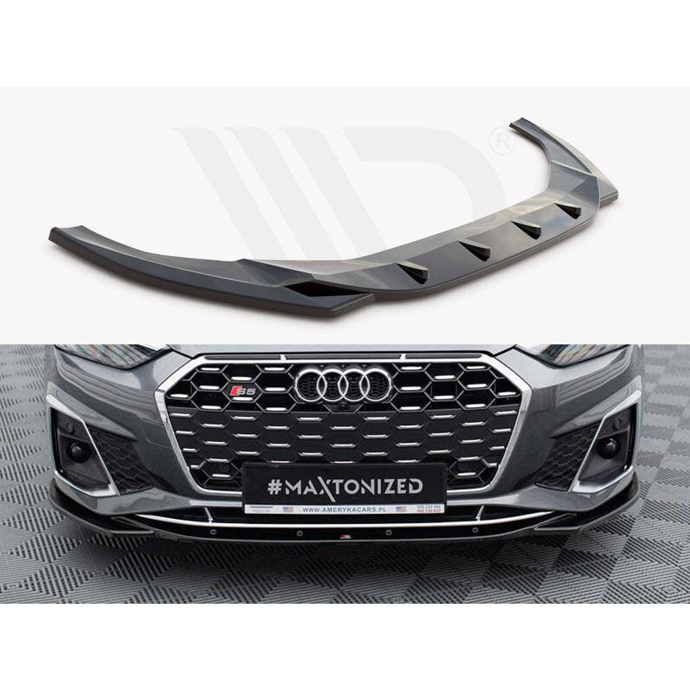 Divisor delantero Maxton Design Street Plus V1 - Audi S5 F5 Facelift