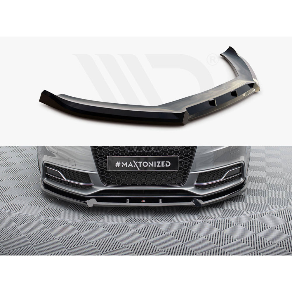 Divisor delantero Maxton Design Street Plus V3 - Audi S5 8T Facelift