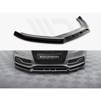 Maxton Design Street Plus Front Splitter V3 - Audi S5 8T Facelift