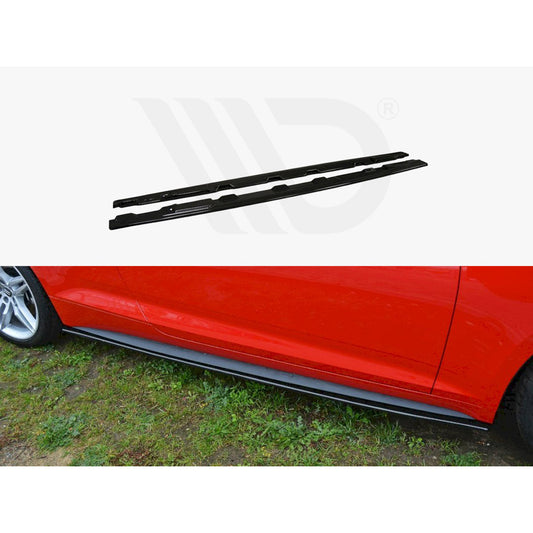 Maxton Design Street Plus Side Skirt Diffusers - Audi S5 F5 Coupe