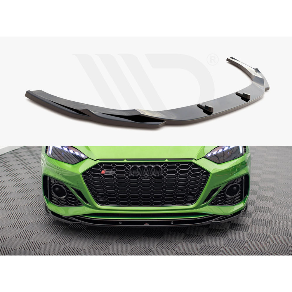 Maxton Design Street Plus Front Splitter V3 - Audi RS5 F5 Facelift