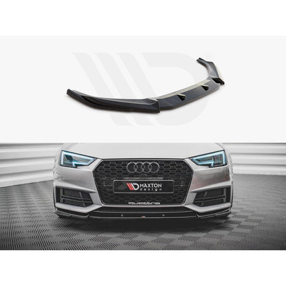 Maxton Design Street Plus Front Splitter V3 - Audi S4 B9