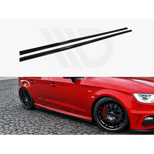 Maxton Design Street Plus Side Skirt Diffusers V1 - Audi S3 8V Sportback