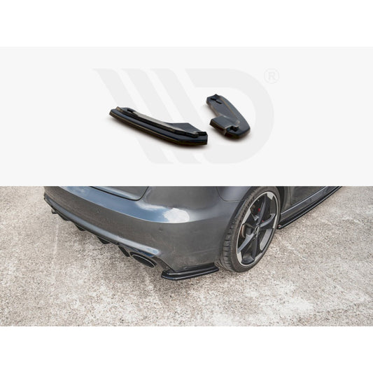 Maxton Design Street Plus Rear Side Splitters V1 - Audi RS3 8V Sportback