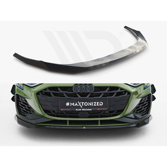 Maxton Design Street Plus Front Splitter V2 - Audi S3 8Y Facelift