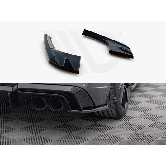 Maxton Design Street Plus Rear Side Splitters V2 - Audi S3 8V Sportback Facelift