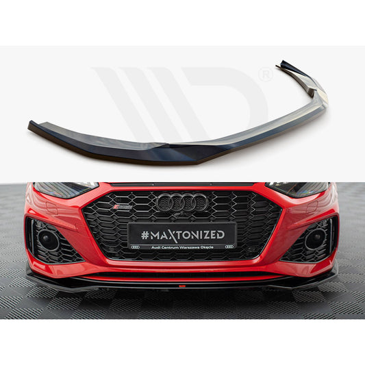 Maxton Design Street Plus Front Splitter V1 - Audi RS4 B9 Facelift