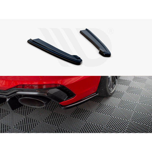 Maxton Design Street Plus Rear Side Splitters - Audi RS4 B9