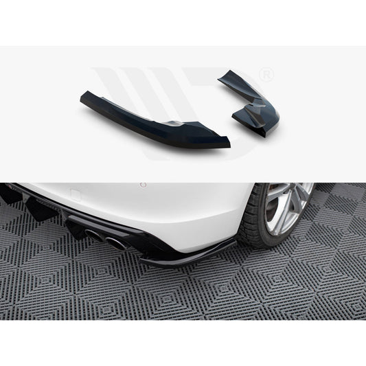 Maxton Design Street Plus Rear Side Splitters V2 - Audi S3 8V Sportback