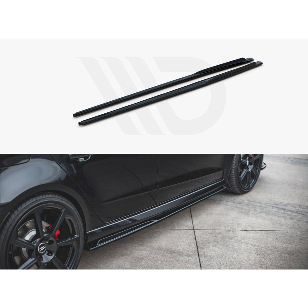 Maxton Design Street Plus Side Skirt Diffusers V2 - Audi RS3 8V Sportback Facelift