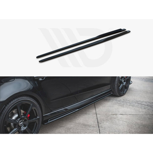 Maxton Design Street Plus Side Skirt Diffusers V2 - Audi RS3 8V Sportback Facelift