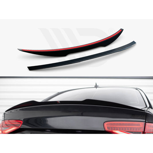 Maxton Design Street Plus Spoiler Cap - Audi S4 B8 Saloon Facelift