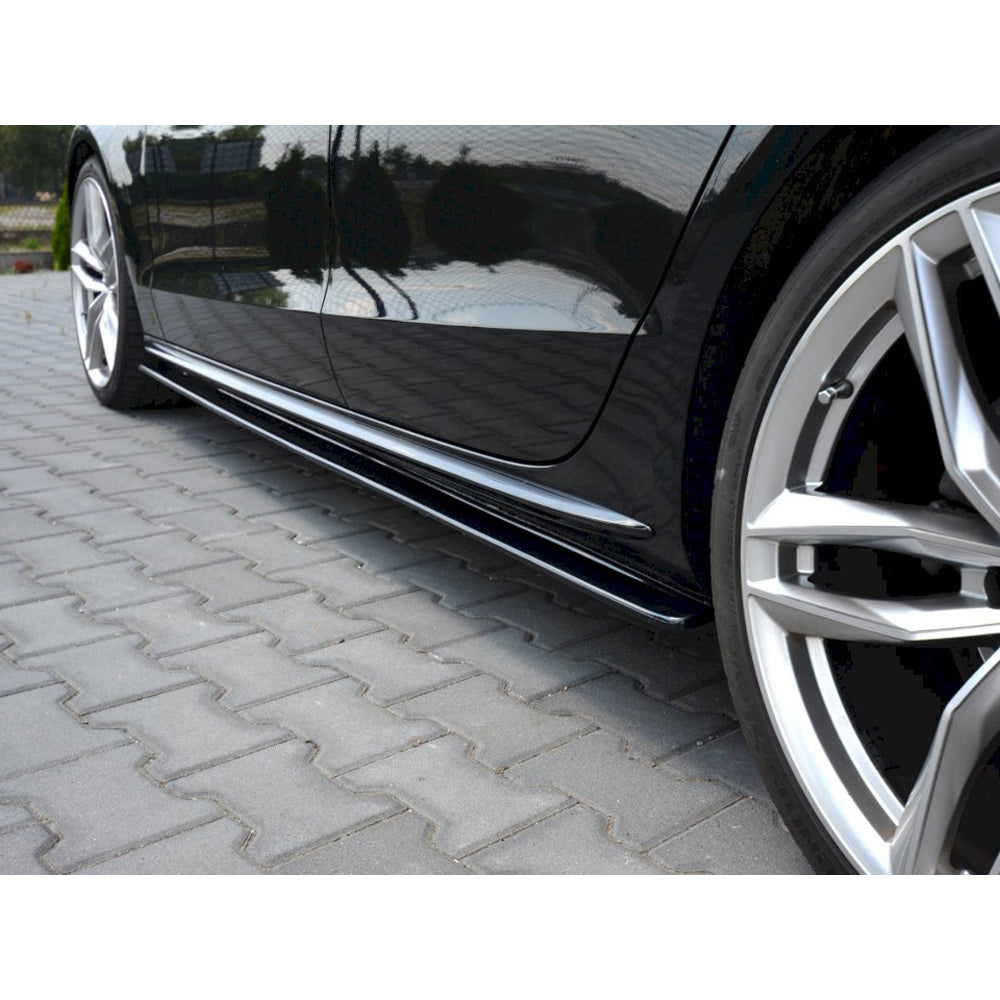 Maxton Design Street Plus Side Skirt Diffusers - Audi S5 8T Sportback