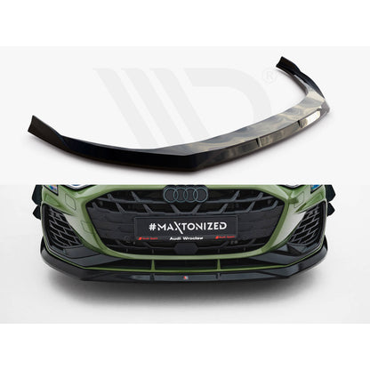 Maxton Design Street Plus Front Splitter V3 - Audi S3 8Y Facelift