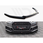 Maxton Design Street Plus Front Splitter V2 - Audi S3 8V.2 Hatchback/Sportback Facelift