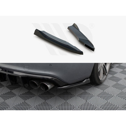 Maxton Design Street Plus Rear Side Splitters - Audi S5 8T Coupe Facelift