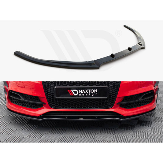 Maxton Design Street Plus Front Splitter V2 - Audi S3 8V Saloon/Cabrio