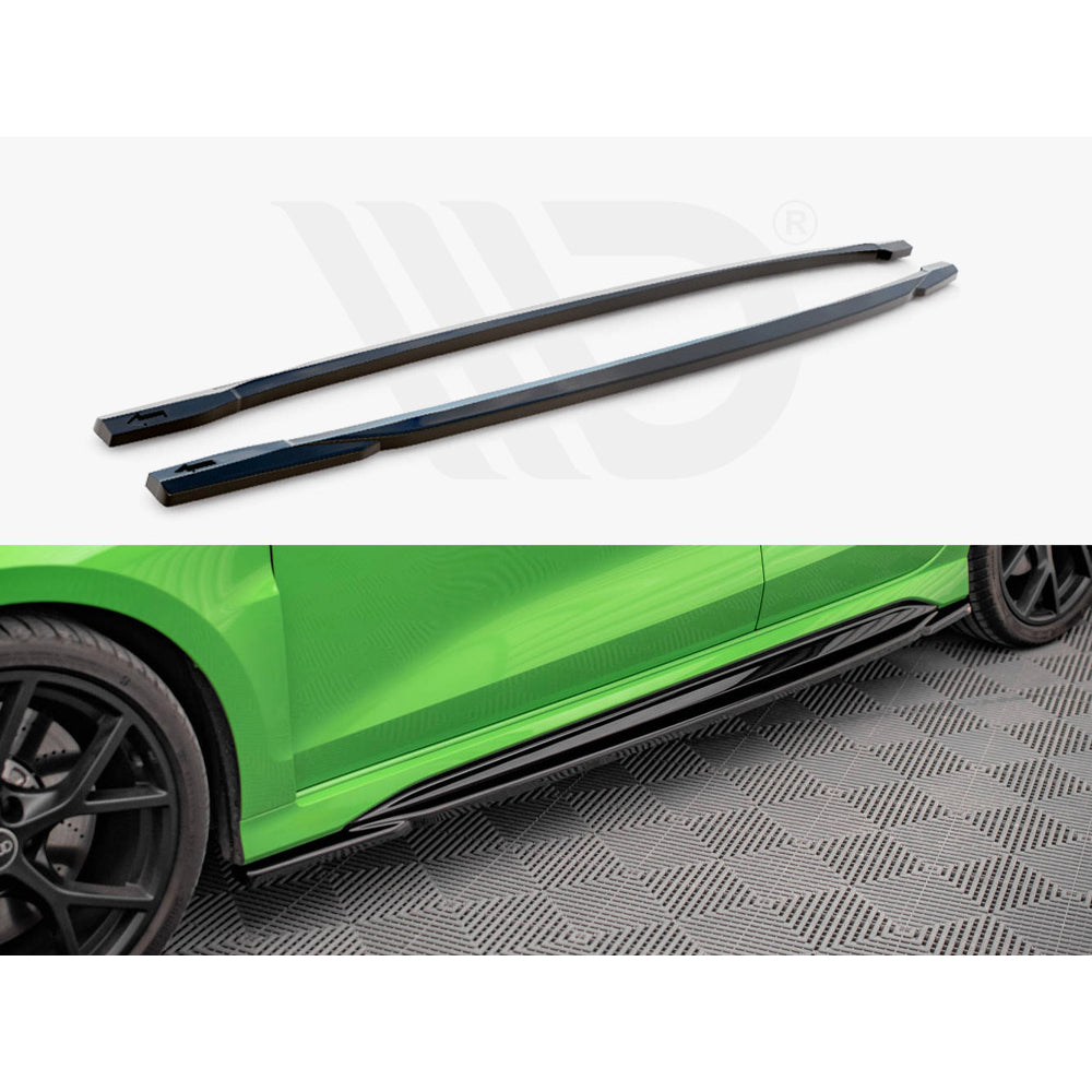 Maxton Design Street Plus Side Skirt Diffusers - Audi RS3 8Y