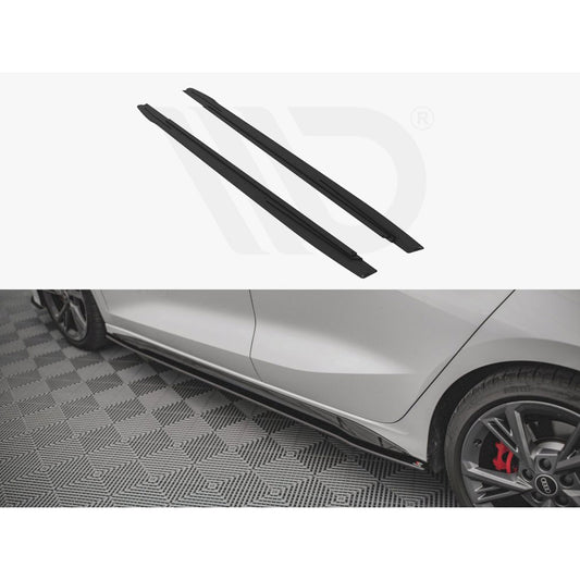 Maxton Design Street Pro Side Skirt Diffusers - Audi S3 8Y