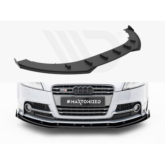 Maxton Design Street Pro Front Splitter + Flaps - Audi TTS 8J