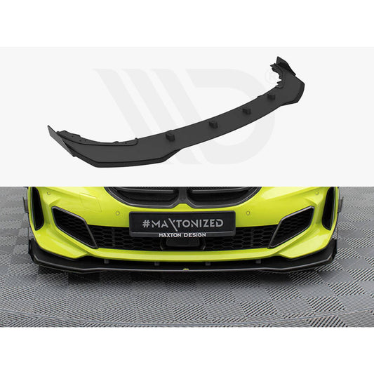 Maxton Design Street Pro Front Splitter + Flaps - BMW 128ti/M135i F40