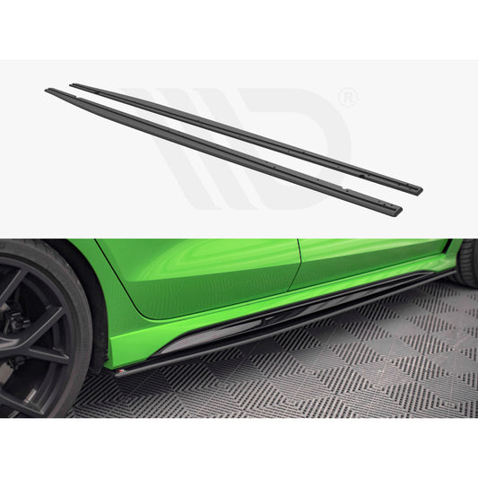 Maxton Design Street Pro Side Skirt Diffusers - Audi RS3 8Y Saloon