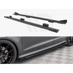 Diffuseurs et volets de jupes latérales Maxton Design Street Pro – Audi S3 8V.2 Sportback
