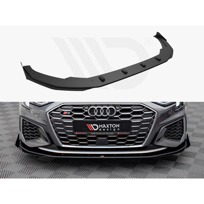 Maxton Design Street Pro Front Splitter + Flaps - Audi S3 8Y