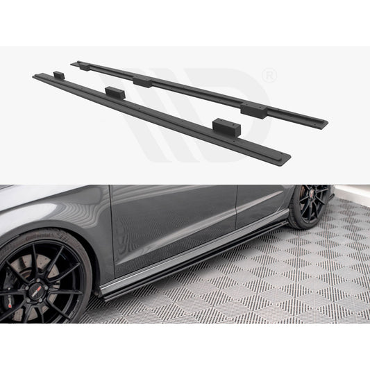 Maxton Design Street Pro Side Skirt Diffusers - Audi S3 8V.2 Sportback