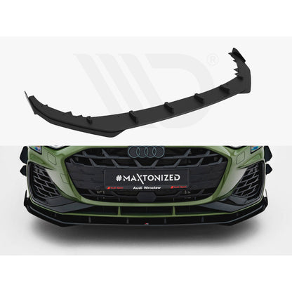 Maxton Design Street Pro Front Splitter + Flaps - Audi S3 8Y.2