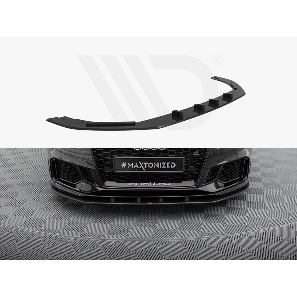 Maxton Design Street Pro Front Splitter - Audi RS3 8V.2