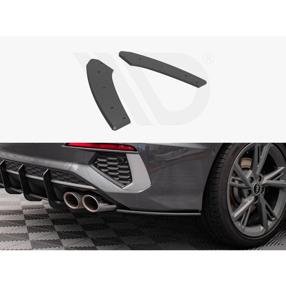 Maxton Design Street Pro Rear Side Splitters - Audi S3 8Y Saloon