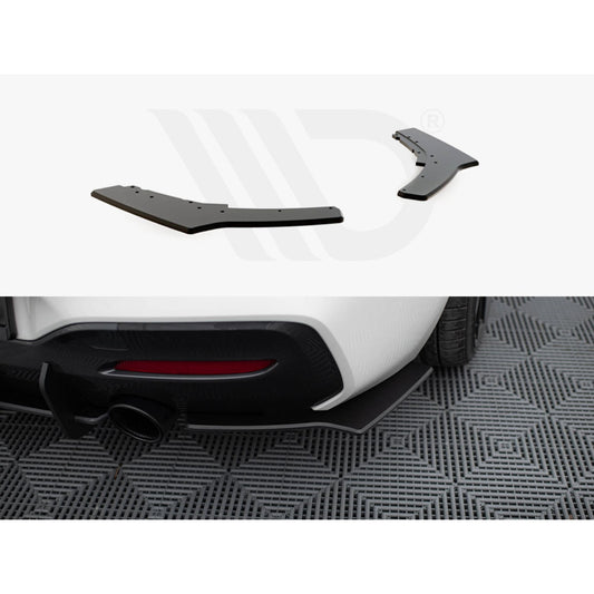 Maxton Design Street Pro Rear Side Splitters V2 - BMW M135i/M140i F20/F21