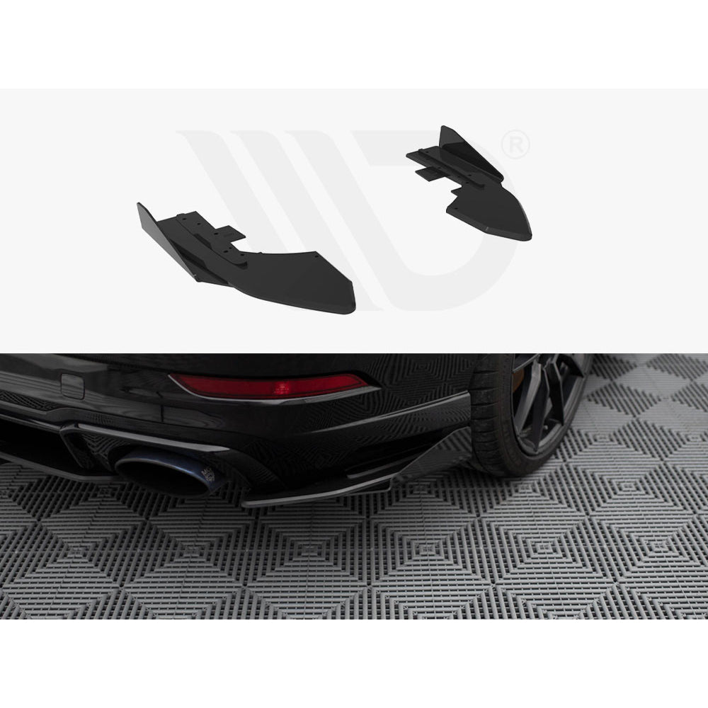 Maxton Design Street Pro Rear Side Splitters + Flaps - Audi RS3 8V.2 Saloon