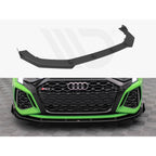 Maxton Design Street Pro Front Splitter + Flaps - Audi RS3 8Y