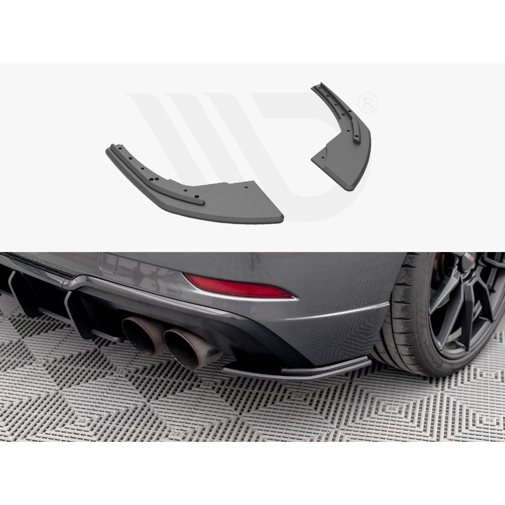 Maxton Design Street Pro Rear Side Splitters - Audi S3 8V.2 Sportback