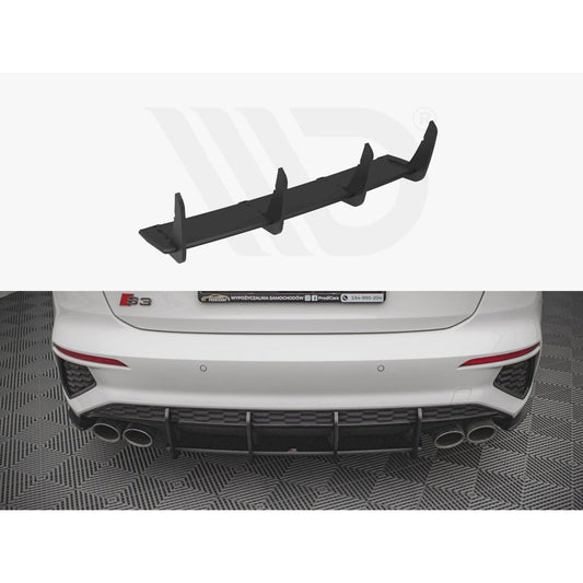 Maxton Design Street Pro Rear Diffuser - Audi S3 8Y Sportback