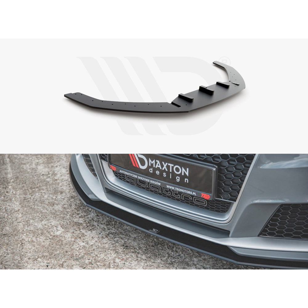 Maxton Design Street Pro Front Splitter - Audi RS3 8V
