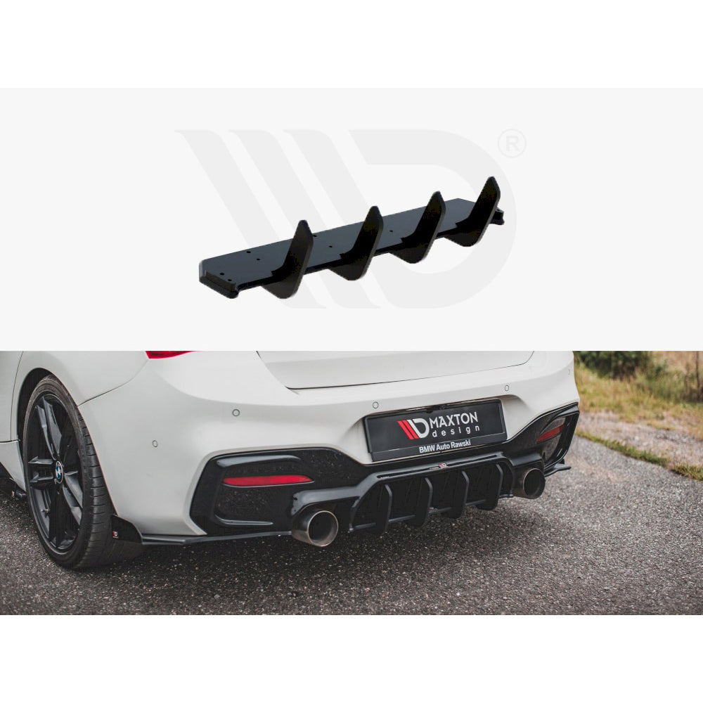 Maxton Design Street Pro Rear Diffuser V4 - BMW M135i/M140i F20/F21