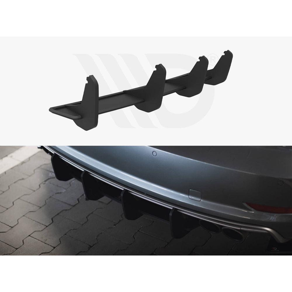 Maxton Design Street Pro Rear Diffuser - Audi S3 8V Saloon